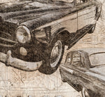 ART PRINT "DA VINCI" - PEUGEOT 403 - Ref : DV060