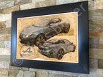 ART PRINT "DA VINCI" - ALPINE A110 - Ref : DV003