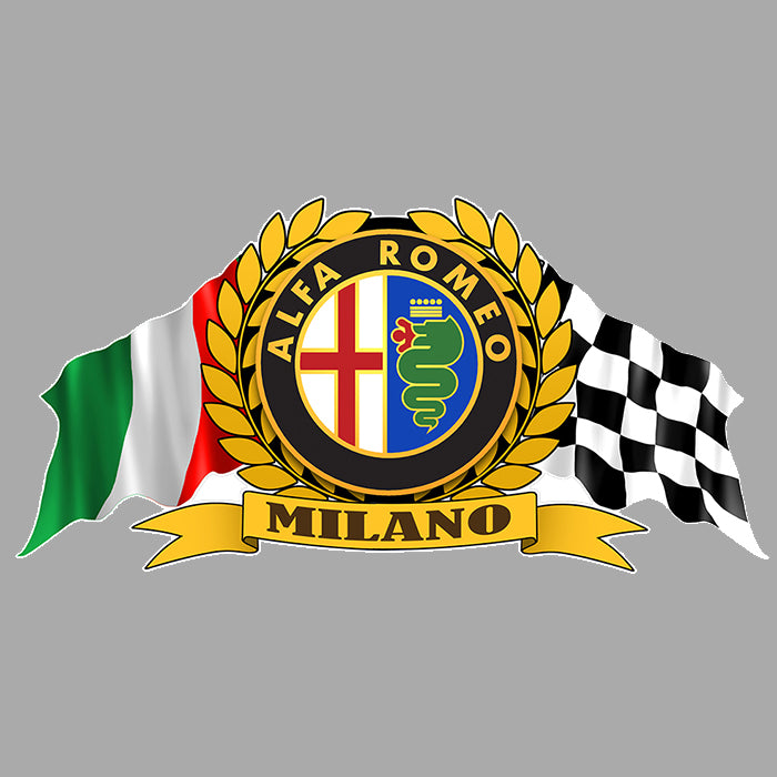 Sticker Alfa Romeo AA049 – Autocollant adhésif