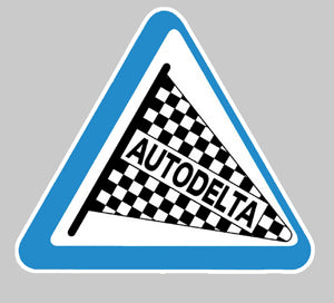 Sticker Alfa Romeo Autodelta AA060 – Autocollant adhésif