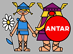 STICKER ANTAR - AA087