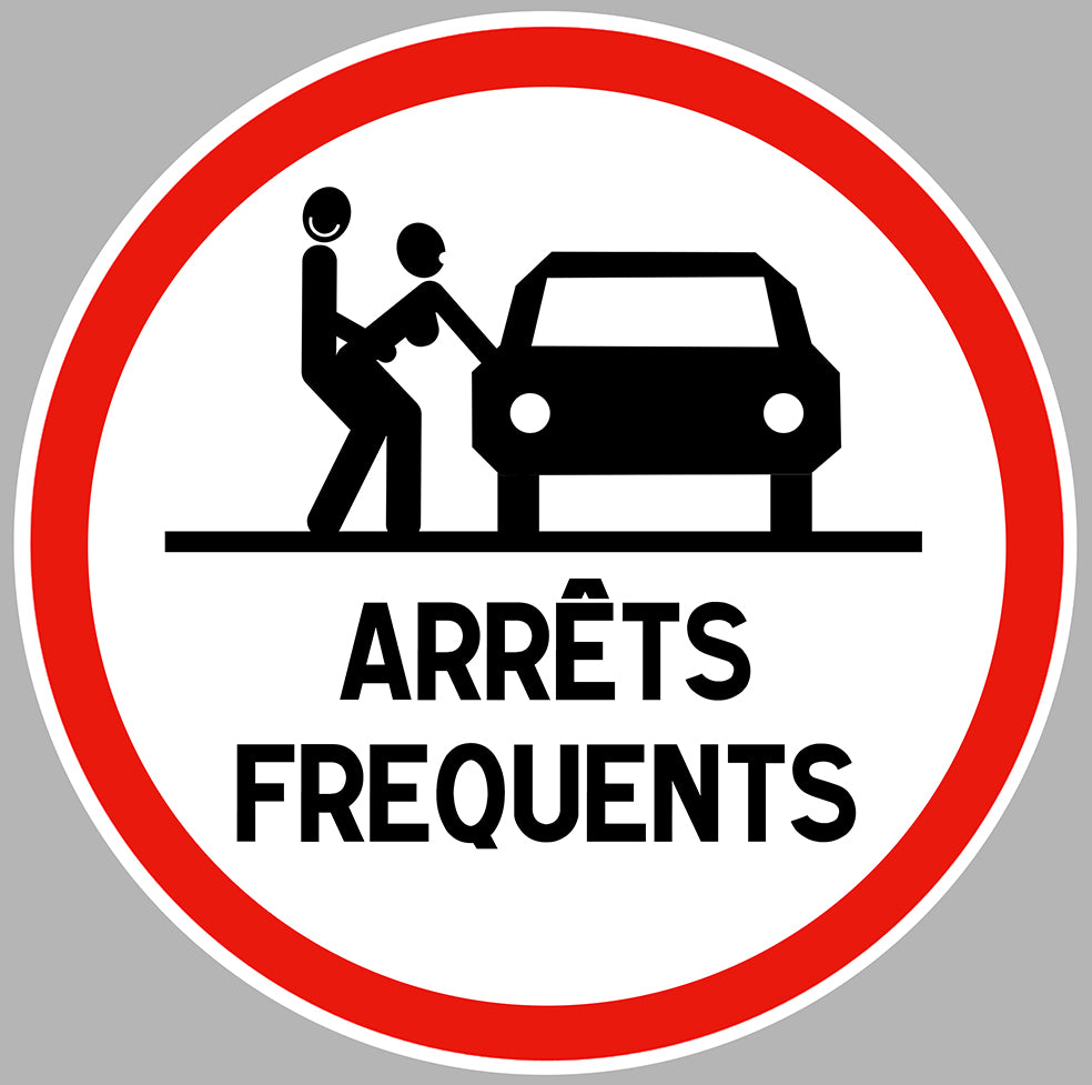 STICKER ARRETS FREQUENTS - AA154