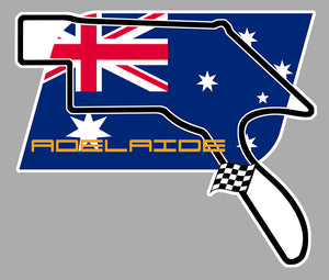 STICKER CIRCUIT ADELAIDE AUSTRALIE - AA193