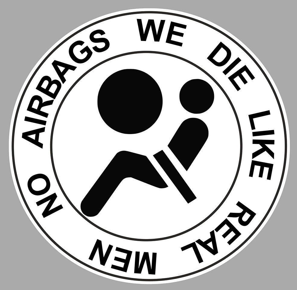 STICKER NO AIRBAG - AA224