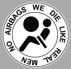 STICKER NO AIRBAG - AA224
