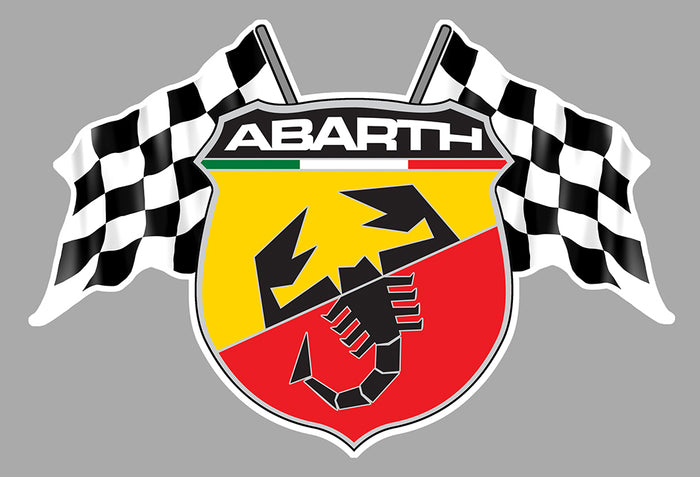 Sticker Abarth AB018 – Autocollant adhésif