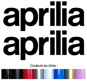 2 X STICKER APRILIA - AB057