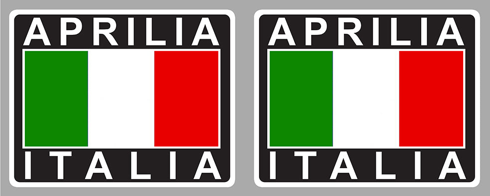 2 X STICKER APRILIA - AB068
