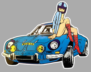STICKER ALPINE - AB085