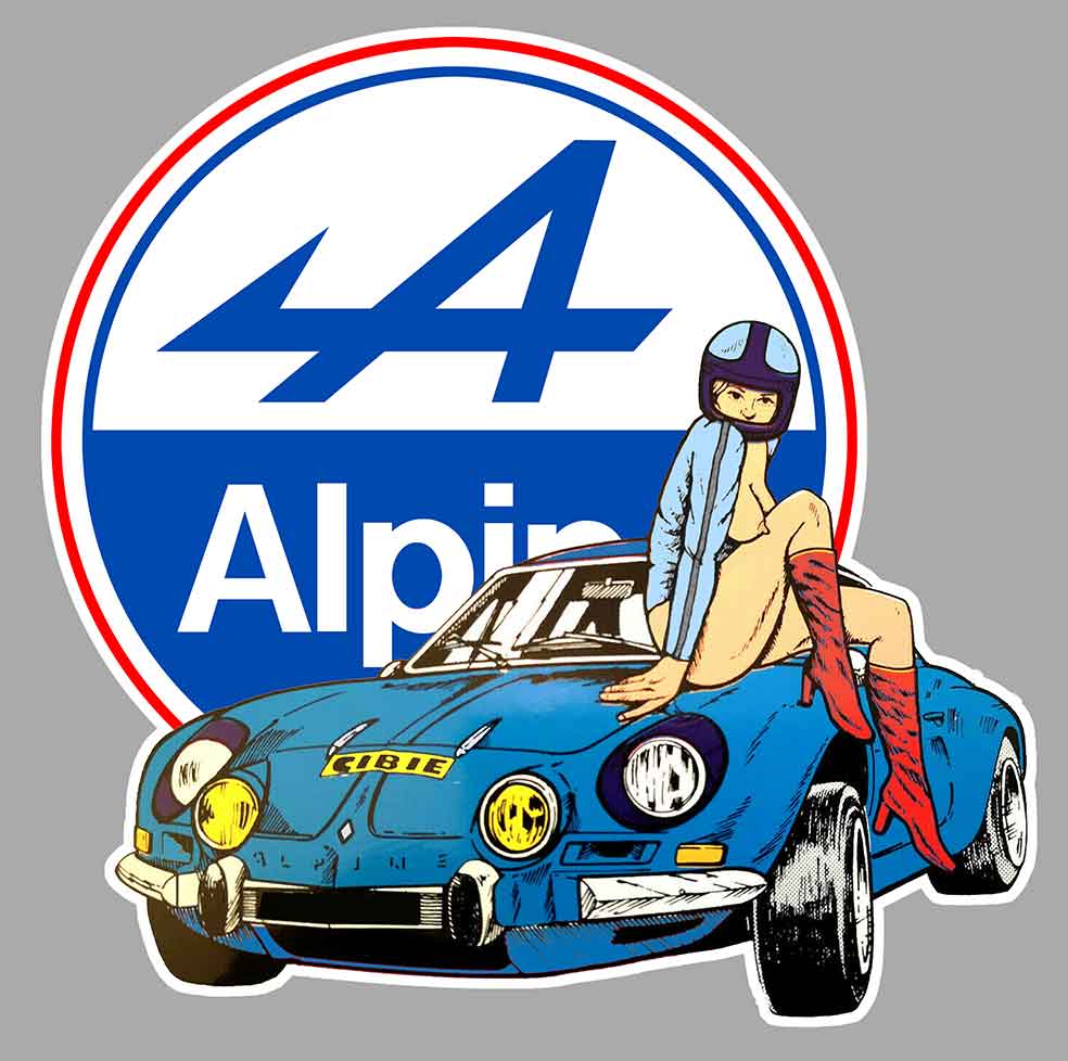 STICKER ALPINE - AB086
