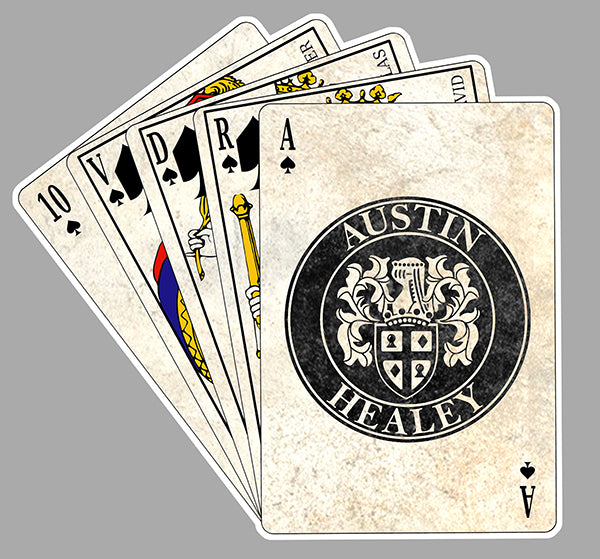 STICKER AUSTIN HEALEY - AB134