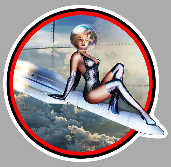 STICKER PINUP ARIANE - AC009