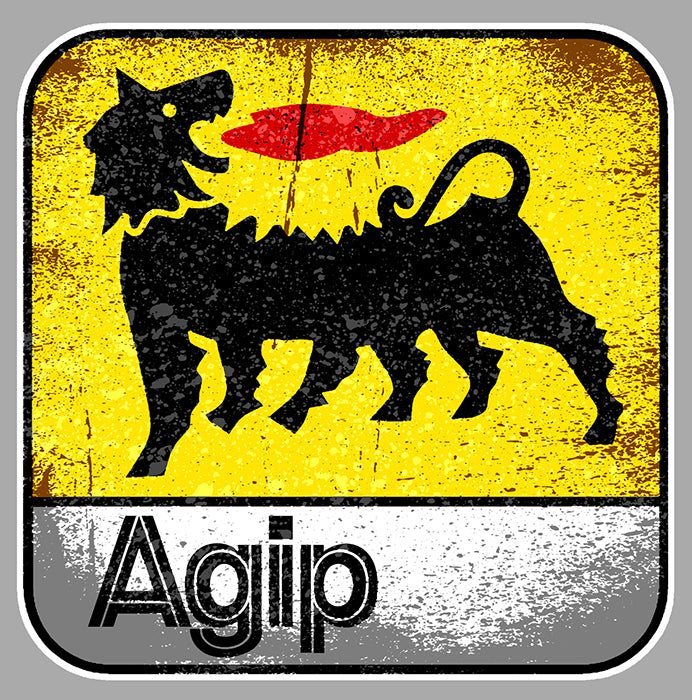 STICKER AGIP - AC019