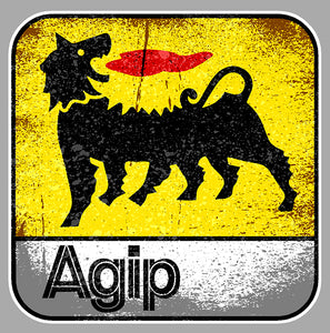 STICKER AGIP - AC019