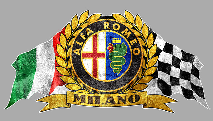 STICKER ALFA ROMEO - AC028