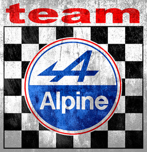 ALPINE STICKER - AA010