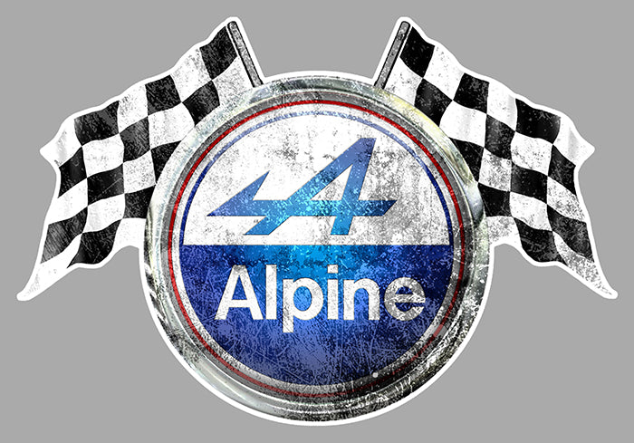 ALPINE STICKER - AA010