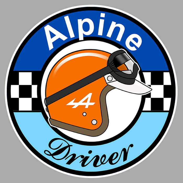 Sticker Alpine AC058 – Autocollant adhésif