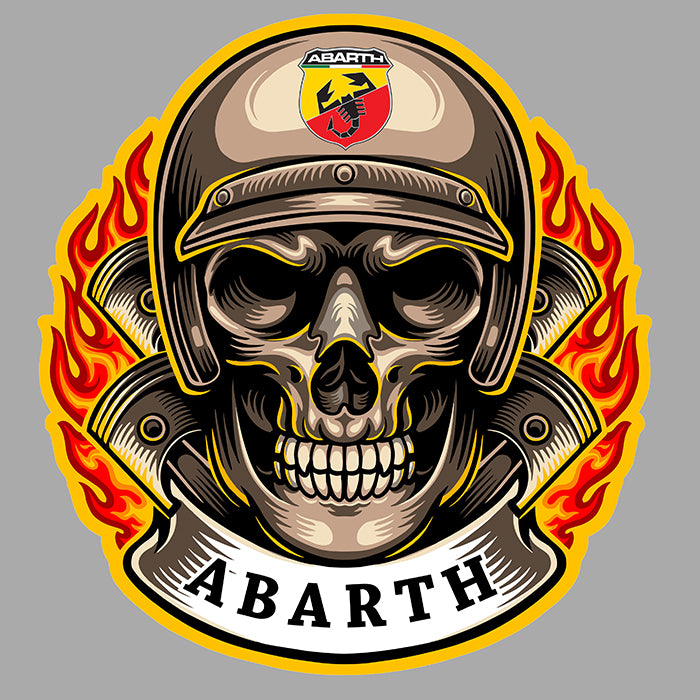 Sticker Abarth AC123 – Selbstklebender Aufkleber