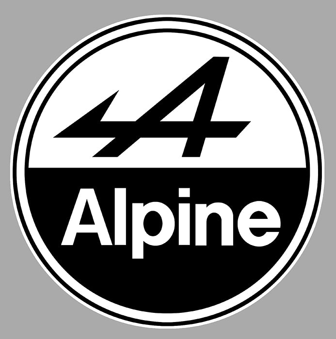 ALPINE STICKER - AA010
