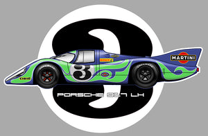 STICKER PORSCHE 917 - AU001