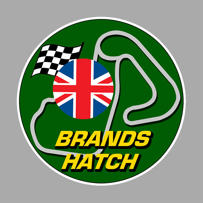 STICKER CIRCUIT BRANDS HATCH GRANDE BRETAGNE - BA014