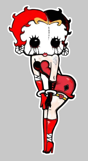 STICKER PINUP BETTY BOOP - BA028