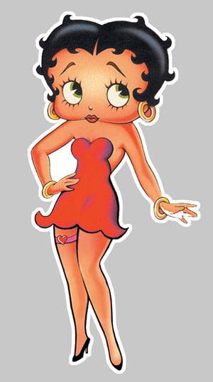 STICKER PINUP BETTY BOOP - BA029