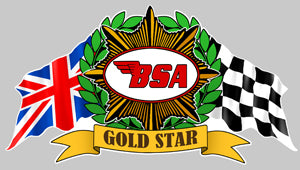 STICKER BSA - BA093