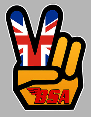 STICKER BSA - BA147