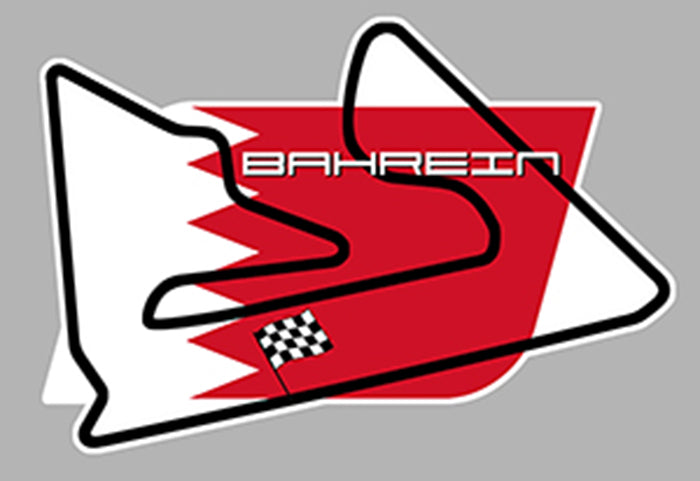 STICKER CIRCUIT BAHREIN - BA151