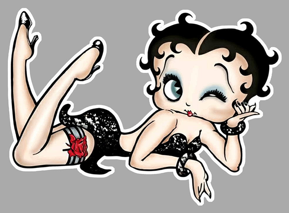 STICKER PINUP BETTY BOOP - BB014