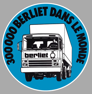 STICKER BERLIET - BB124