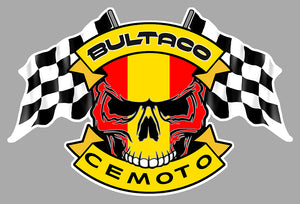 STICKER BULTACO - BB127