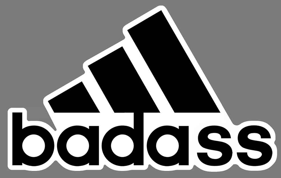 STICKER BADASS - BB153