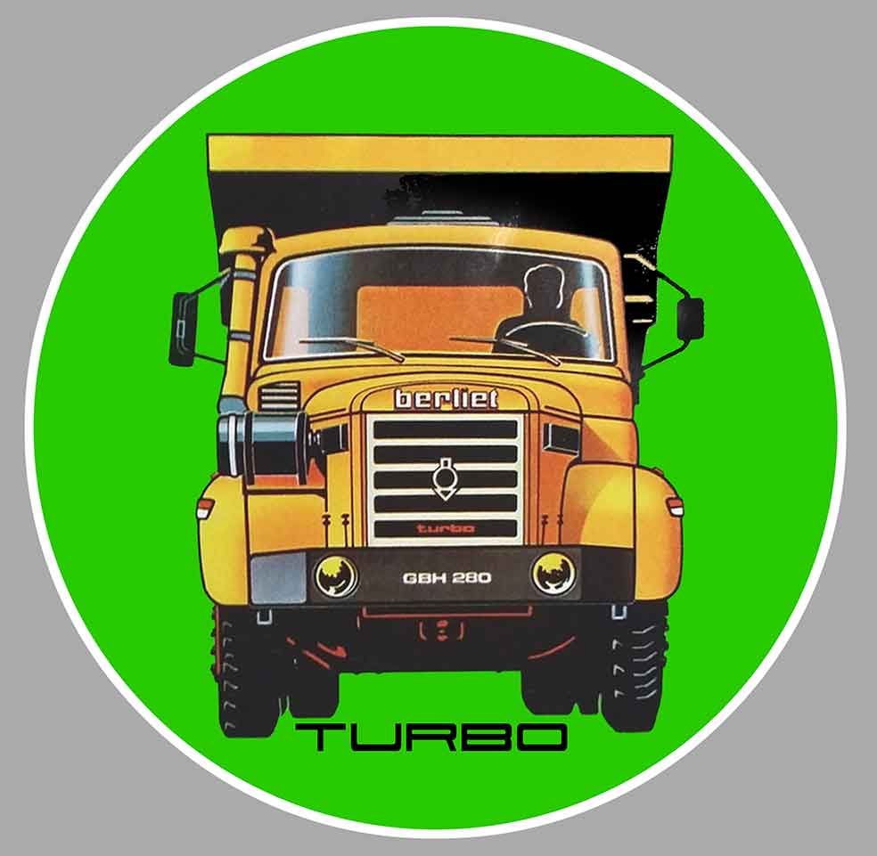 STICKER BERLIET - BB154