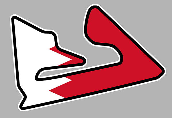 STICKER CIRCUIT BAHREIN - BB192
