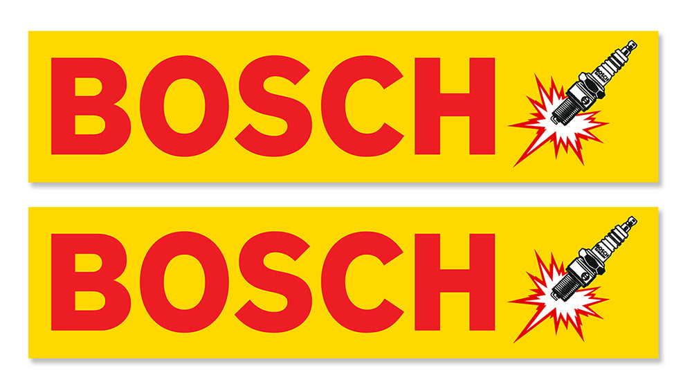2 X STICKER BOSCH - BC100