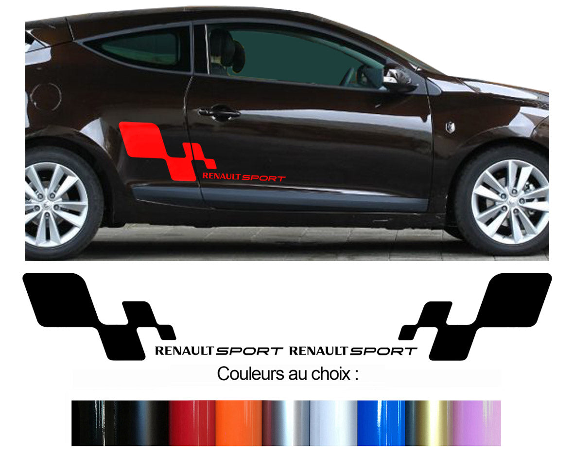 sticker autocollant RENAULT SPORT racing RALLYE 1981 RAGNOTTI R5 Turbo sticker autocollant RENAULT SPORT racing RALLYE 1981 RAGNOTTI R5 Turbo
