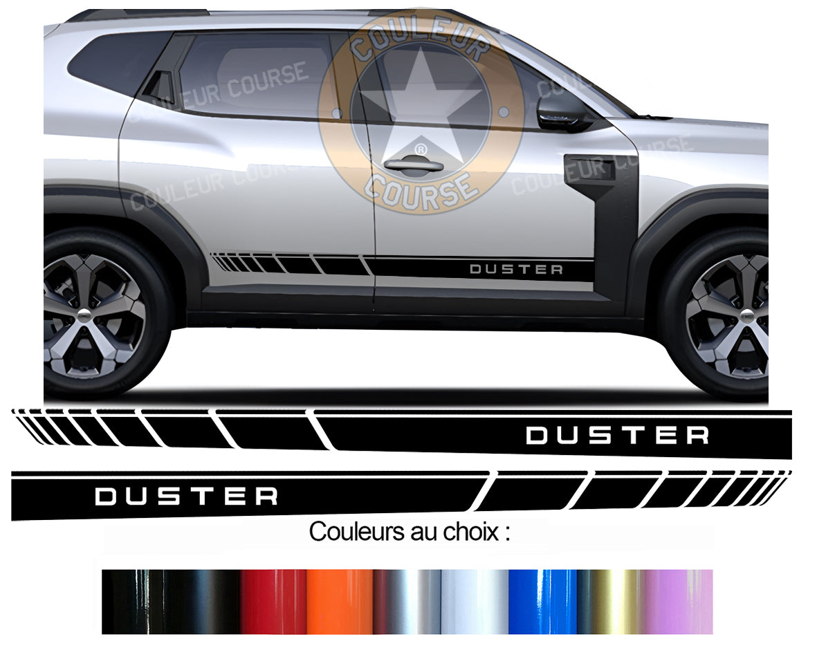 2 X BANDES BAS DE CAISSE - DACIA DUSTER 2024- Ref : BD573-117