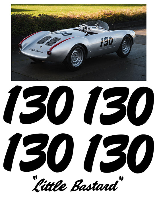 4 X #130 + "Little Bastard" - PORSCHE 550 James Dean - Ref: BD591-38 