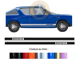 2 X BANDES BAS DE CAISSE - RENAULT 8 12 15 17 21 - Ref : BD591-41