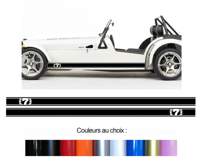 Bandes bas de caisse Lotus Seven Caterham BD599-65