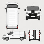 BANDES DOUBLE FILET - CAPOT COFFRE - RENAULT TRAFIC 3 2021 - Ref : BD802-17