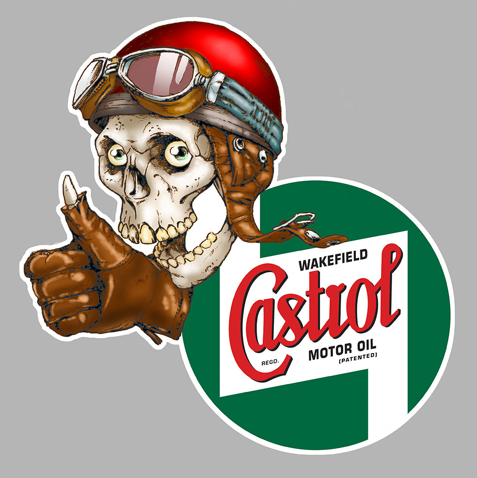 STICKER CASTROL - CA079G