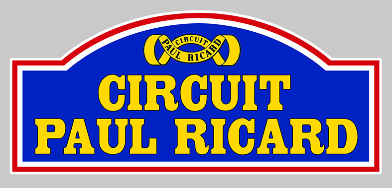 STICKER CIRCUIT PAUL RICARD FRANCE - CA128