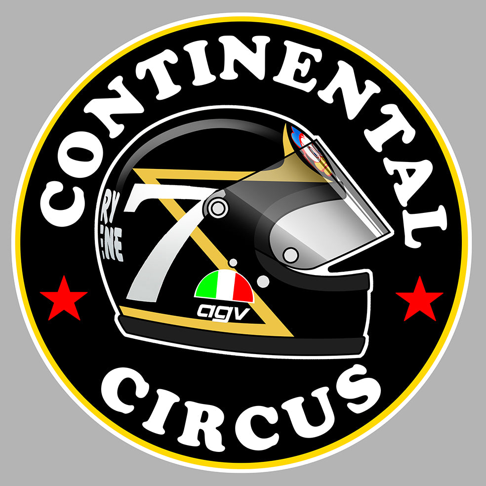 STICKER CONTINENTAL CIRCUS SHEENE - CA156
