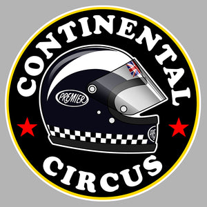 STICKER CONTINENTAL CIRCUS READ - CA157