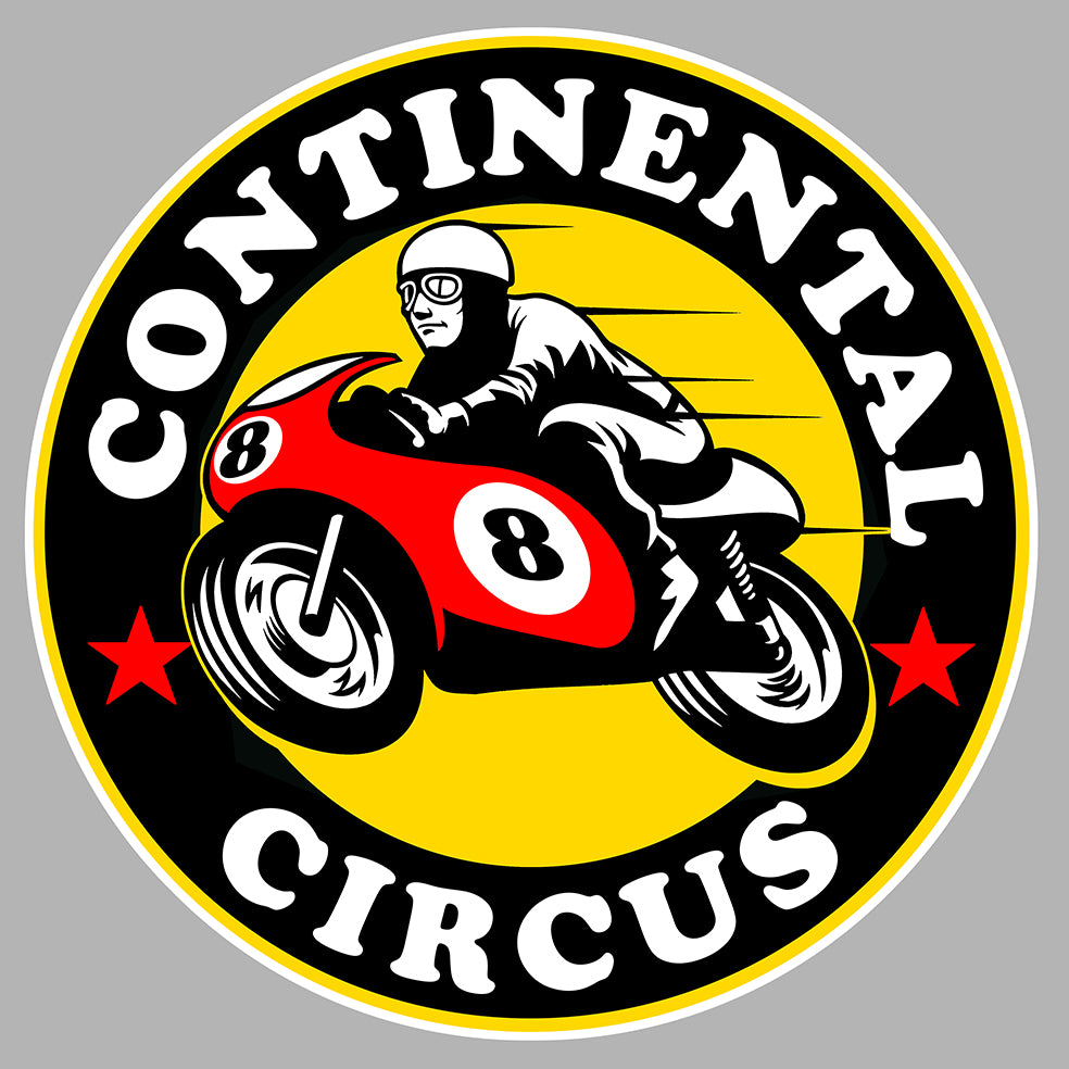 STICKER CONTINENTAL CIRCUS - CA165