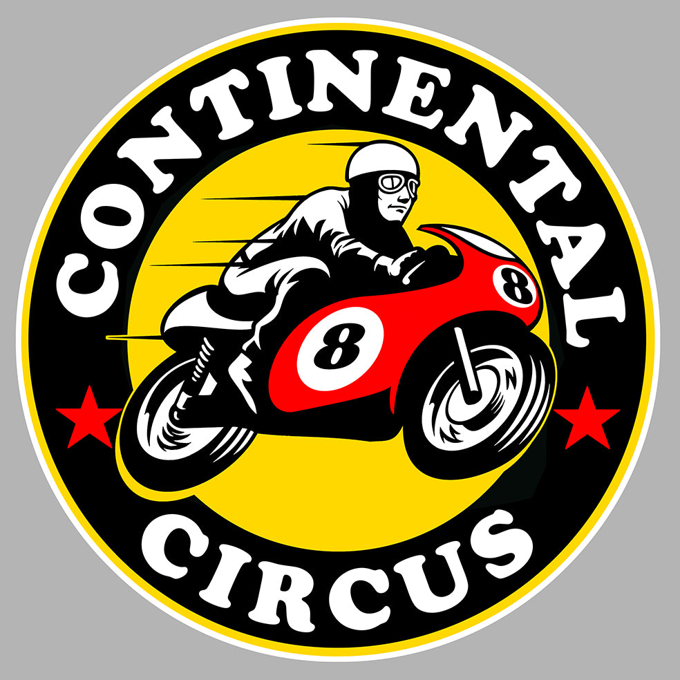 STICKER CONTINENTAL CIRCUS - CA166